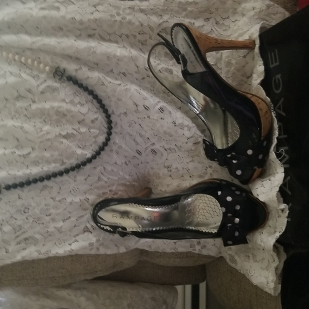 Women's sling back high heels